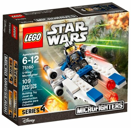 Конструктор LEGO Star Wars 75160 Микроистребитель типа U, 109 дет.