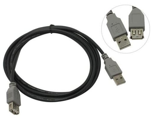 Удлинитель USB 2.0 A -> A 5bites UC5011-018C
