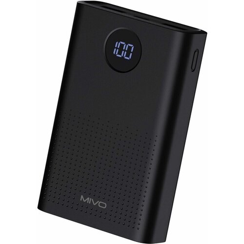 Внешний аккумулятор 10000mAh MIVO MB-102 2xUSB LED Micro USBType-C 21A 155000₽