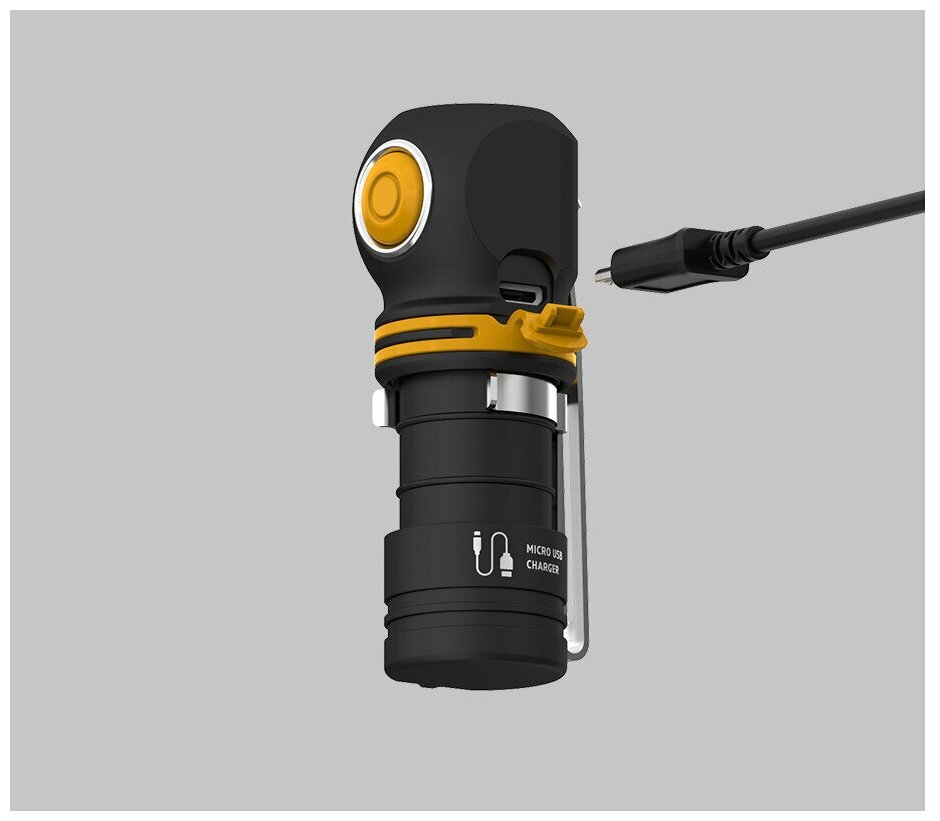 Фонарь Armytek Elf C1 Micro-USB тёплый свет F05002W