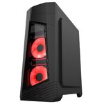 Компьютерный корпус Formula 185G-03G w/o PSU Black - изображение