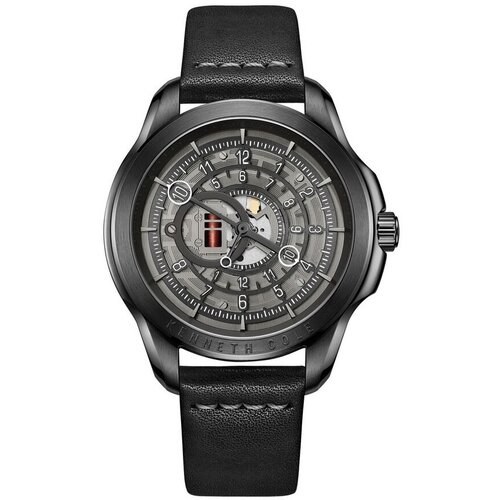 Наручные часы KENNETH COLE Dress Sport, черный наручные часы kenneth cole dress sport 50577001 серебряный