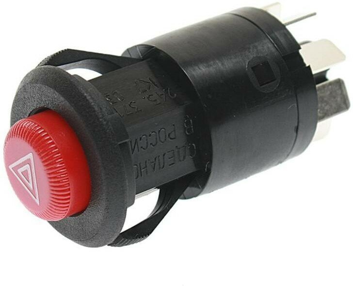 Кнопка аварийной сигнализации арт.24V (короткая) 6 конт. арт. 245.3710-03 Курган