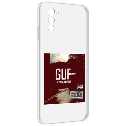 Чехол MyPads Город дорог Guf для UleFone Note 12 / Note 12P задняя-панель-накладка-бампер чехол mypads город дорог guf для ulefone note 10p note 10 задняя панель накладка бампер