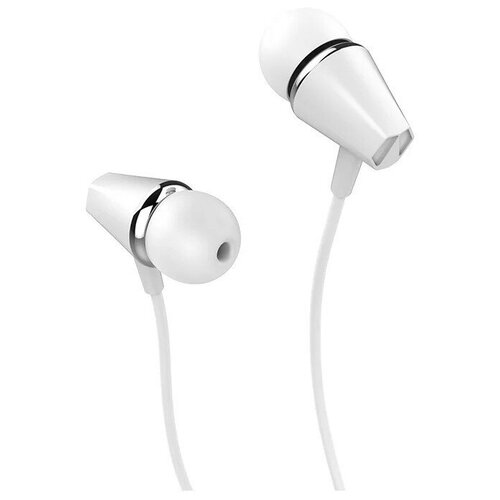 HOCO M34 Наушники микрофон Многофункциональная кнопка 12м 35 mm jack White 110000₽