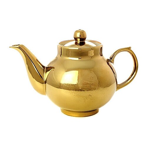 Чайник заварочный керамический под золото для самовара 2868₽