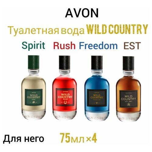 Набор Туалетная вода Avon Wild Country для него