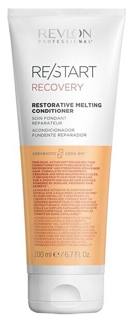 Revlon Restart Recovery: Восстанавливающий кондиционер для поврежденных волос (Restorative Melting Conditioner), 200 мл