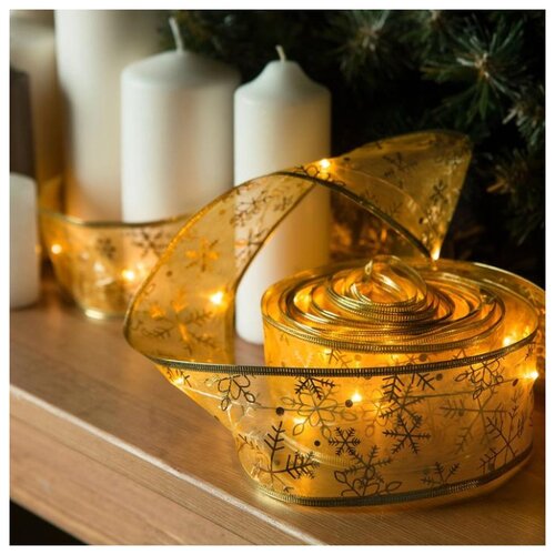 фото Гирлянда luazon снежинки