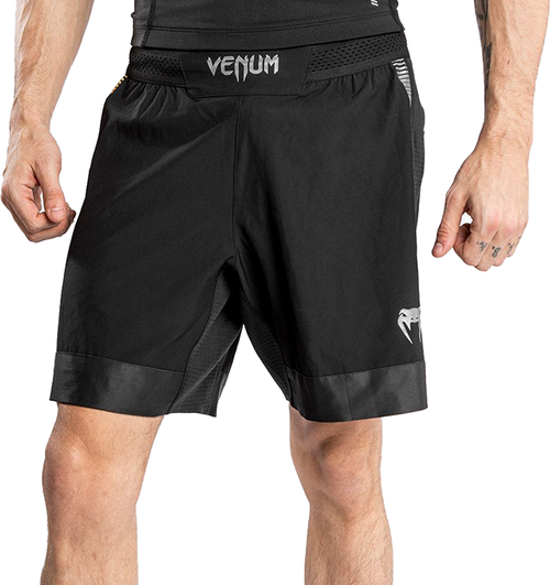 Шорты Venum, размер XXL, черный, серый