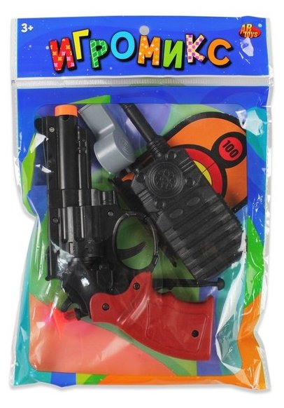 Детский игровой набор "Полицейский" 6 предметов арт M6083