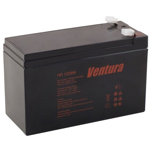 Аккумуляторная батарея Ventura HR 1228W 12В 7 А·ч аккумуляторная батарея ventura hrl 12500w 12в 100 а·ч