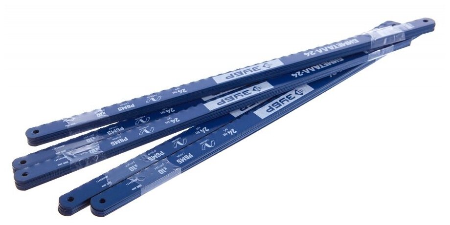 фото Биметаллическое полотно по металлу, 24 TPI: универсальный рез, 300 мм, высококач быстрорежущая сталь {15855-24}