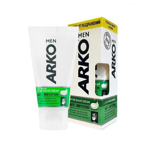 Крем после бритья Arko Men Anti-Irritation, 50 мл подарочный набор arko пена д бр anti irritation 200мл дезодор black 150 мл