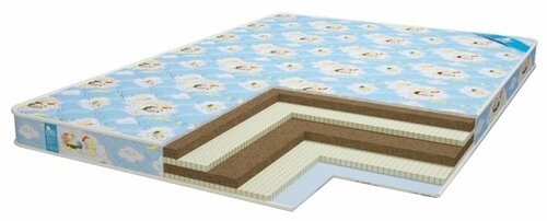 Матрас детский ортопедический Comfort Line Baby Puff Comfort Mini, 60x120 см