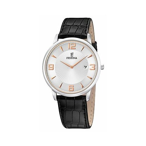 Наручные часы FESTINA, серебряный festina часы festina 16520 2 коллекция classic