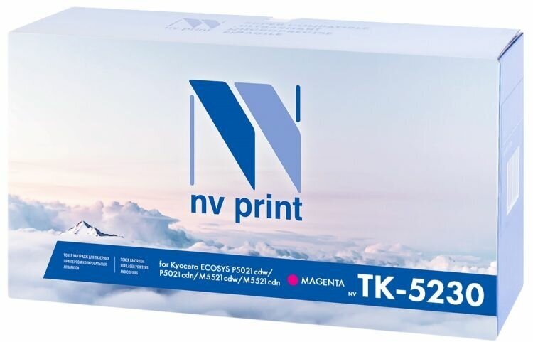 Картридж для лазерного принтера NVP NV-TK5230M Magenta