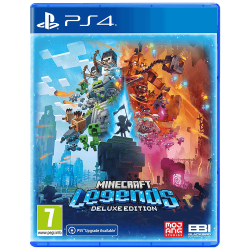 ps4 игра mojang minecraft legends deluxe edition Игра Minecraft Legends. Издание Делюкс (PlayStation 4, Русская версия)