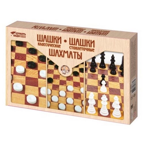 Настольная игра Шашки классич, Шашки стоклеточные, Шахматы настольные игры десятое королевство игра настольная шахматы большие
