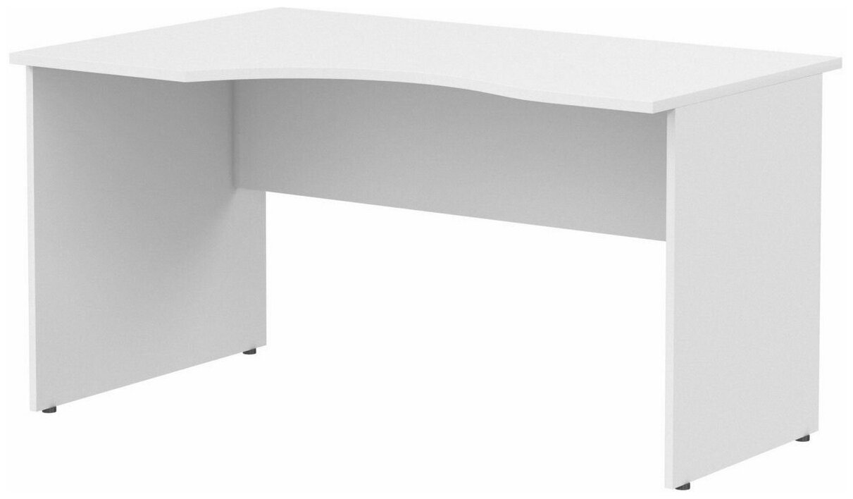 Компьютерный стол SKYLAND IMAGO СА-2 / письменный стол, левый угол, белый, 140х90(72)х75.5 см