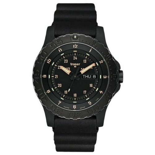 Наручные часы traser, черный наручные часы traser p 6600 shade sapphire нато 103353 черный
