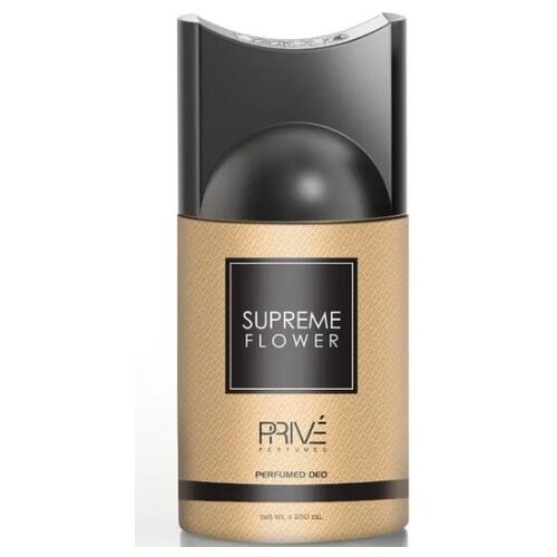 Женский парфюмированный дезодорант спрей PRIVE SUPREME FLOWER, 250 мл
