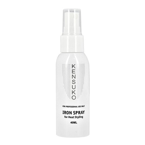 Kensuko Спрей для волос термозащитный Iron Spray, 40 мл kensuko спрей для волос термозащитный iron spray 160 мл