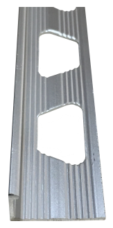 фото АП 6мм "DO-1" 2,7м Серебро мат. Г-об. анод. алюм.