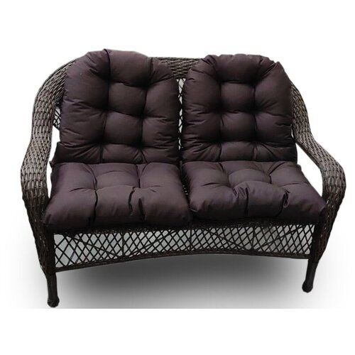 Двухместный диван из искусственного ротанга мэдисон НЬЮ 