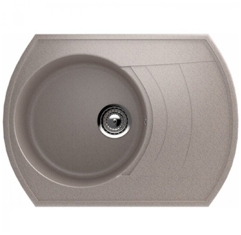 Кухонная мойка врезная GreenStone GRS-65-302 песочный