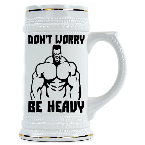 фото Пивная кружка don’t worry (не волнуйся) drabs