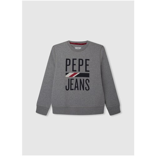 толстовка для мальчиков, Pepe Jeans London, модель: PB581438, цвет: серый, размер: 4