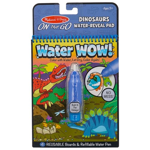 фото Melissa & Doug Водная раскраска Water Wow! Динозавры (9315)