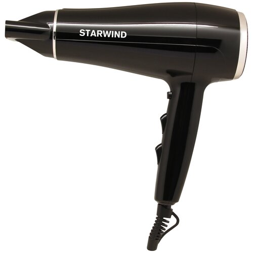 Фен StarWind SHD 7080 2200Вт черный и хром 367000₽