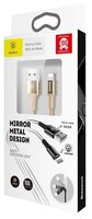 Кабель Baseus Shining Cable with Jet metal USB - Lightning (CALSY) 1 м red