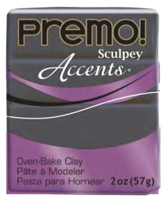 Полимерная глина Sculpey Premo (жемчужно-графитовый) 57г PE02 5120