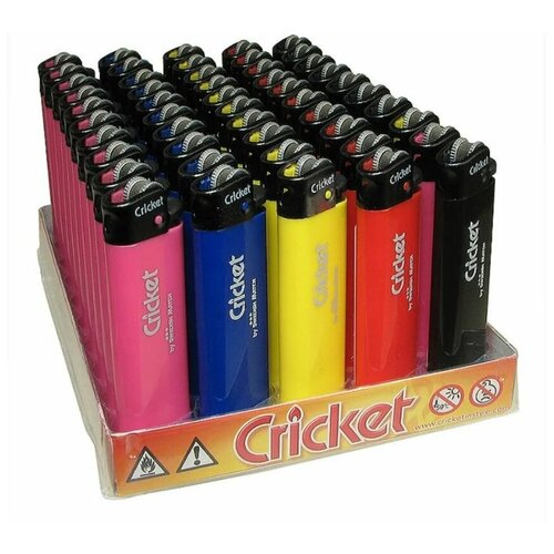 Зажигалка кремневая Cricket New Standart, 1 блок ( 50 шт) Cricket original