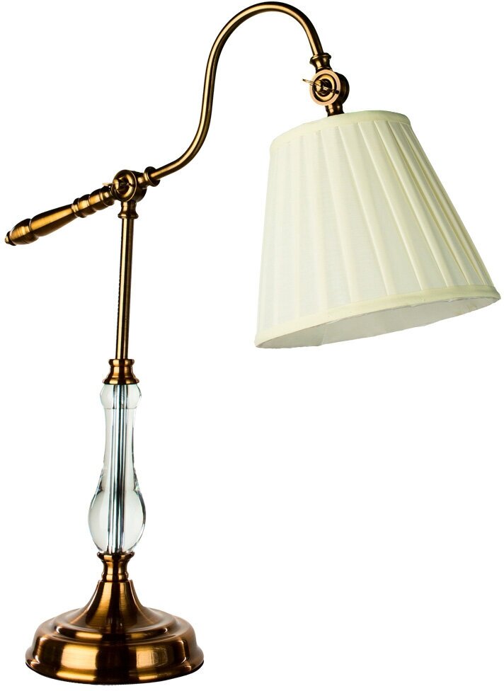 Настольная лампа Arte Lamp SEVILLE A1509LT-1PB, E27, 60Вт, кол-во ламп:1шт, Медь