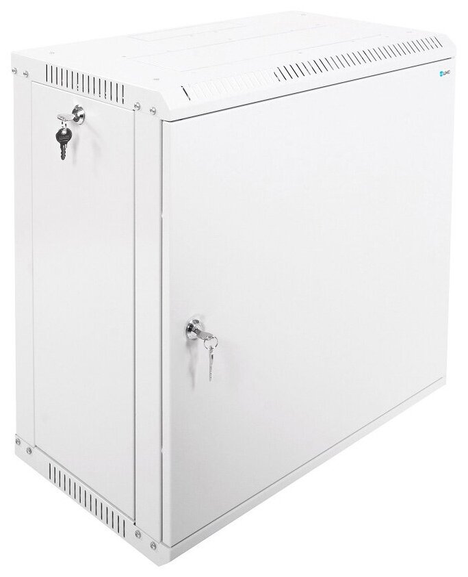Шкаф коммутационный ЦМО шрн-эконом (ШРН-Э-12.650.1) настенный 12U 600x650мм пер. дв. металл 65кг серый