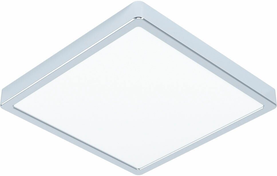 Настенно-потолочный светильник EGLO Fueva 5 99269, 20.5 Вт, кол-во ламп: 1 шт., 3000 К, цвет арматуры: хром, цвет плафона: белый