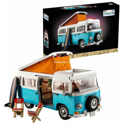 фургон volkswagen t2 camper конструктор lion king Конструктор Lepin T2111 Creator Фургон Volkswagen T2 Camper 2207 деталей