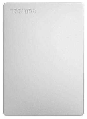 Внешний HDD диск TOSHIBA Canvio Slim 1TB, USB 3.2, Silver (HDTD310ES3DA)