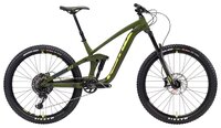 Горный (MTB) велосипед KONA Process 153 AL/DL 27.5 (2018) matt olive w/charcoal/yellow decals M (168