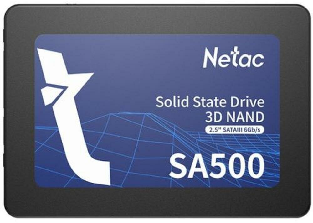 Твердотельный накопитель Netac SA500 120 ГБ SATA NT01SA500-120-S3X