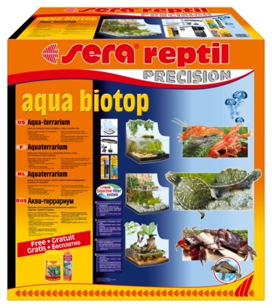 Террариум с оборудованием Sera BIOTOP REPTIL AQUA 80, 57×51×54 см - фотография № 2