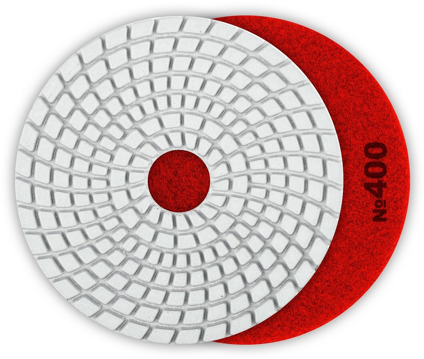 Алмазный гибкий шлифовальный круг (черепашка) мокрое шлифование Р400 dia. 100 мм
