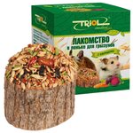 Лакомство для грызунов Triol Лакомство в пеньке с овощами - изображение