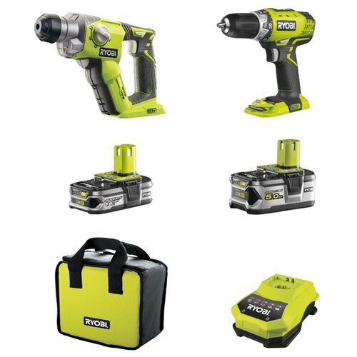 Набор аккумуляторного электроинструмента RYOBI R18CK2C-LL515S