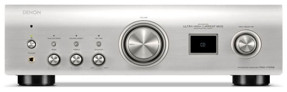 Усилитель интегральный DENON PMA-1700NE Silver