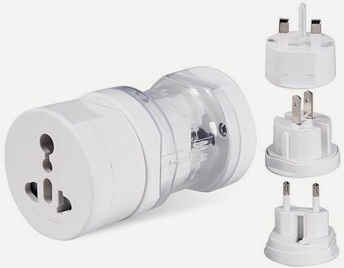Изображение товара Сетевой универсальный переходник RL-008 Англия-Америка-Европа (3x1)